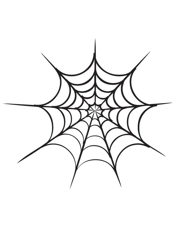 Spider web coloring page download free spider web coloring page for kids best coloring pages