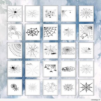 Printable spider web coloring pages the perfect halloween activity for kids