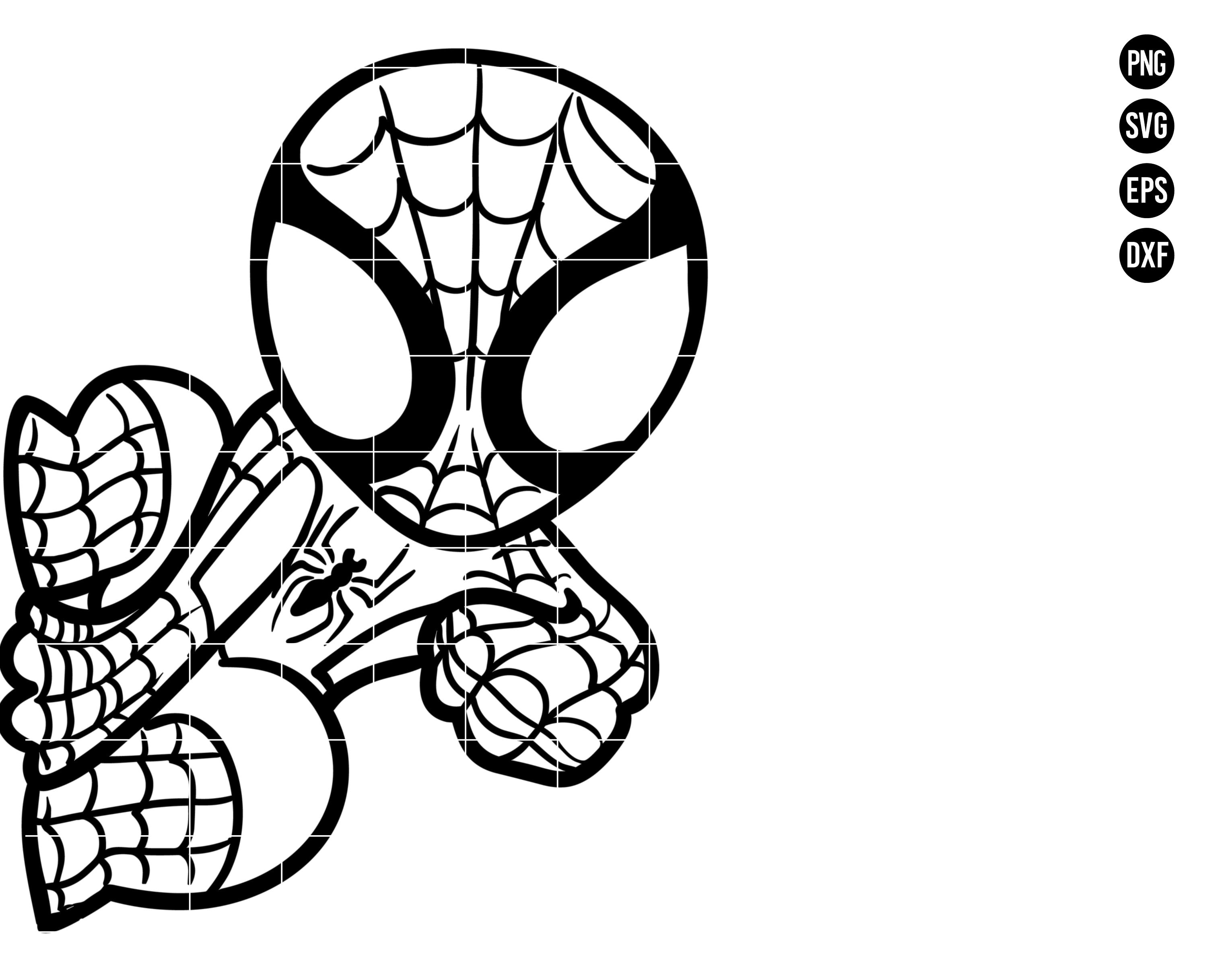 Spiderman clipart