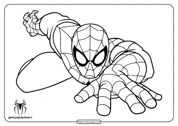 Printable spiderman coloring pages for kids spiderman coloring superman coloring pages coloring pages