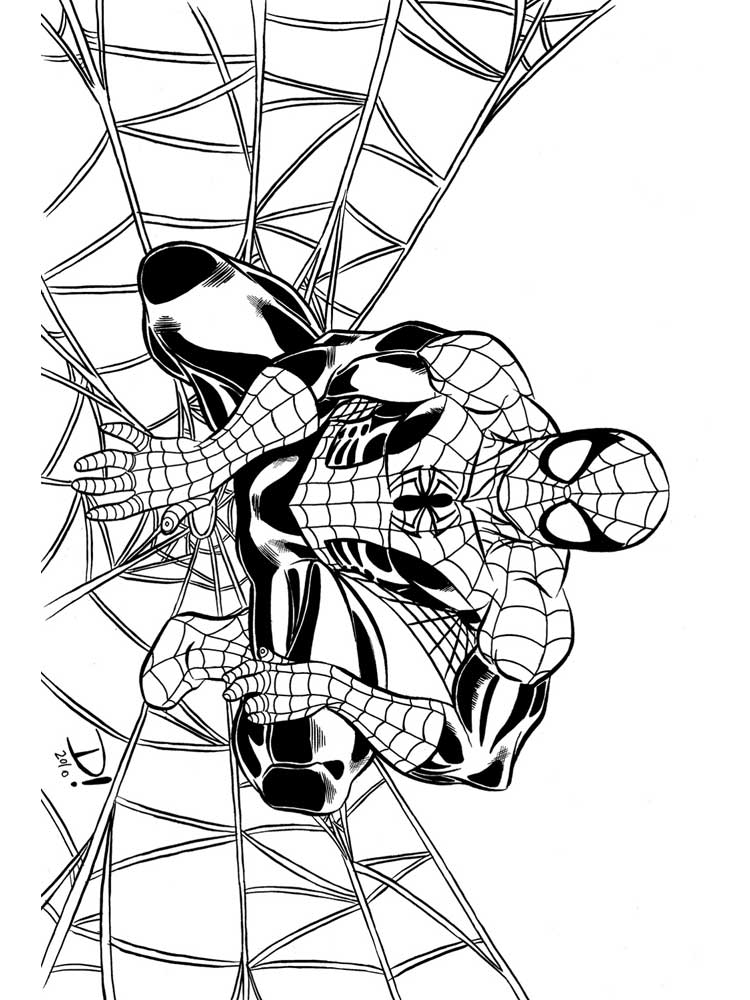 Spiderman stencils