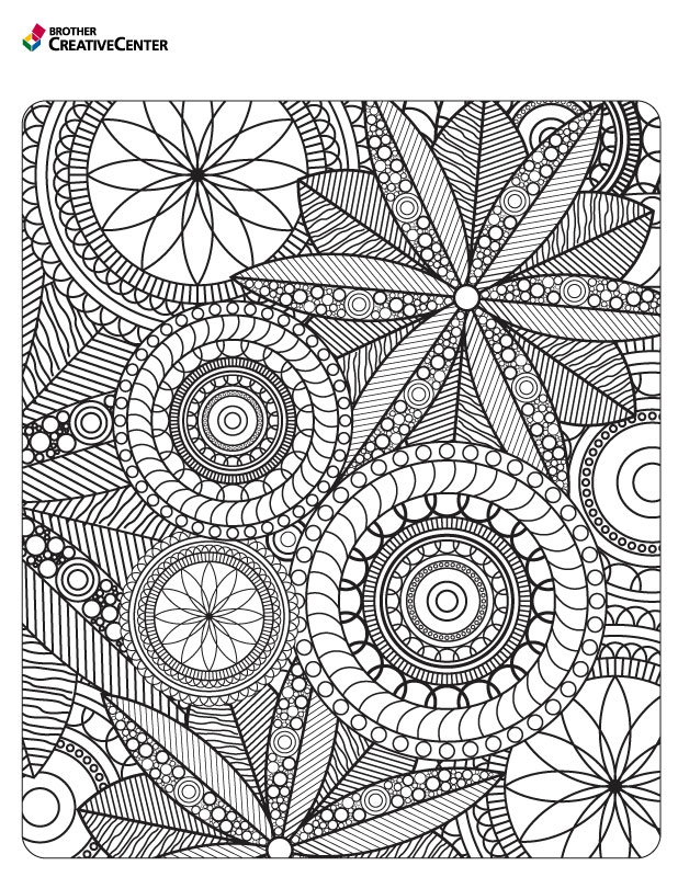 Free printable spiral bouquet creative center