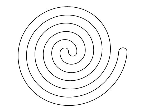 Printable spiral template spiral design pattern printable patterns spiral pattern