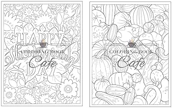 Four seasons coloring book an adult coloring book featuring fun and relaxing coloring pages with spring summer autumn and winter scenes cafe coloring book books