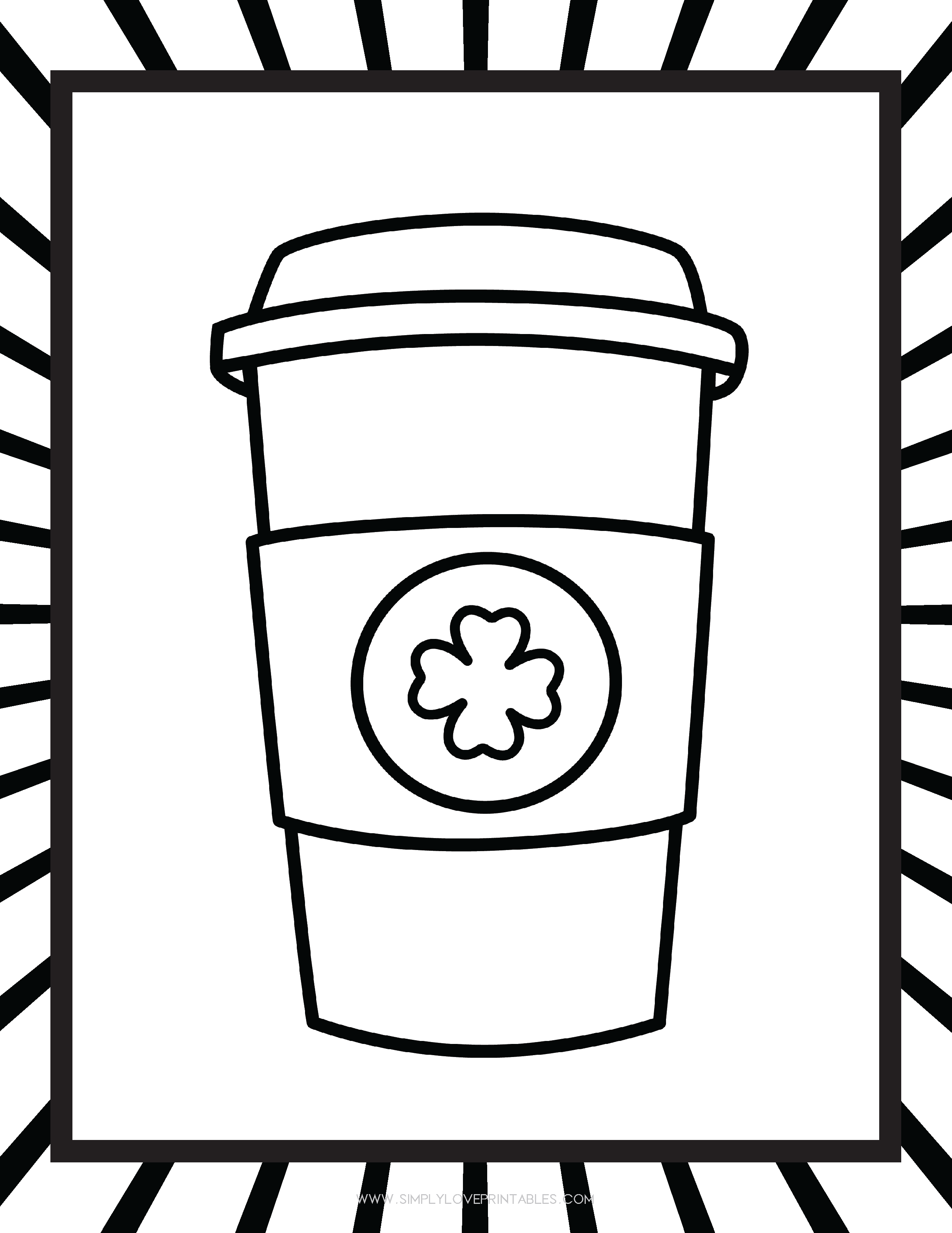 Free st patricks day coloring page printables