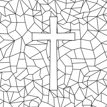 Stained glass cross images â browse photos vectors and video