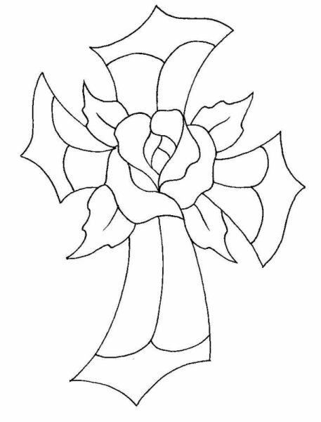 Simple stained glass patterns