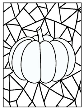 Warm and cool colors pumpkin