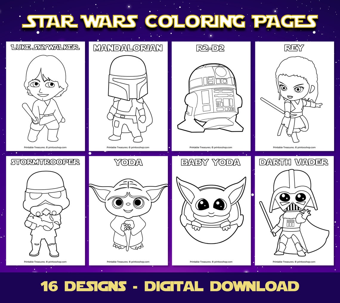 Star wars coloring pages
