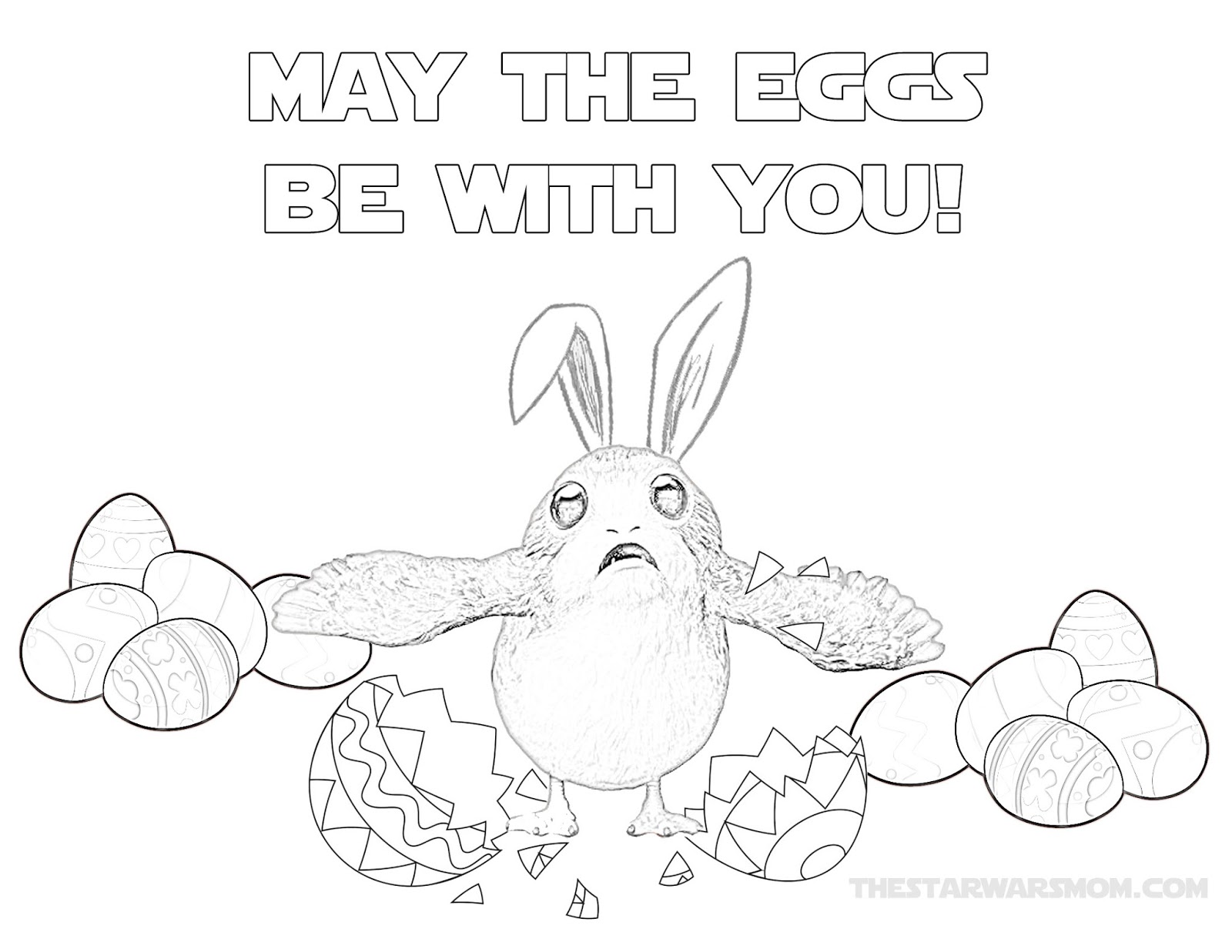 May the eggs be with you