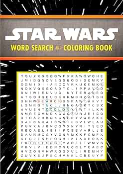 Star wars word search and coloring book coloring book word search editors of thunder bay press books