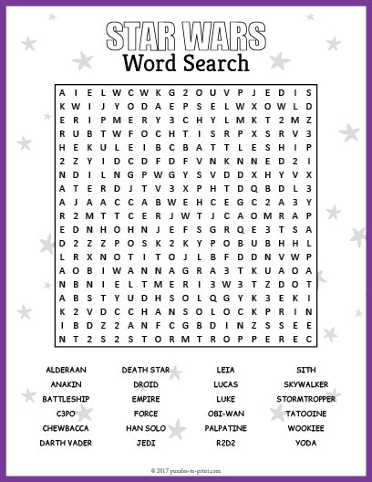 Star wars free printable word search free printable word searches star wars classroom star wars activities
