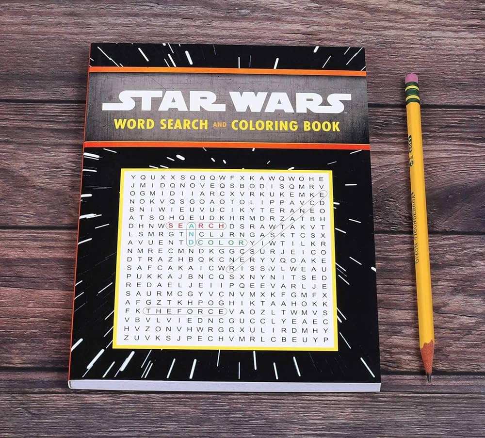 Star wars word search and coloring book buy online at best price in k
