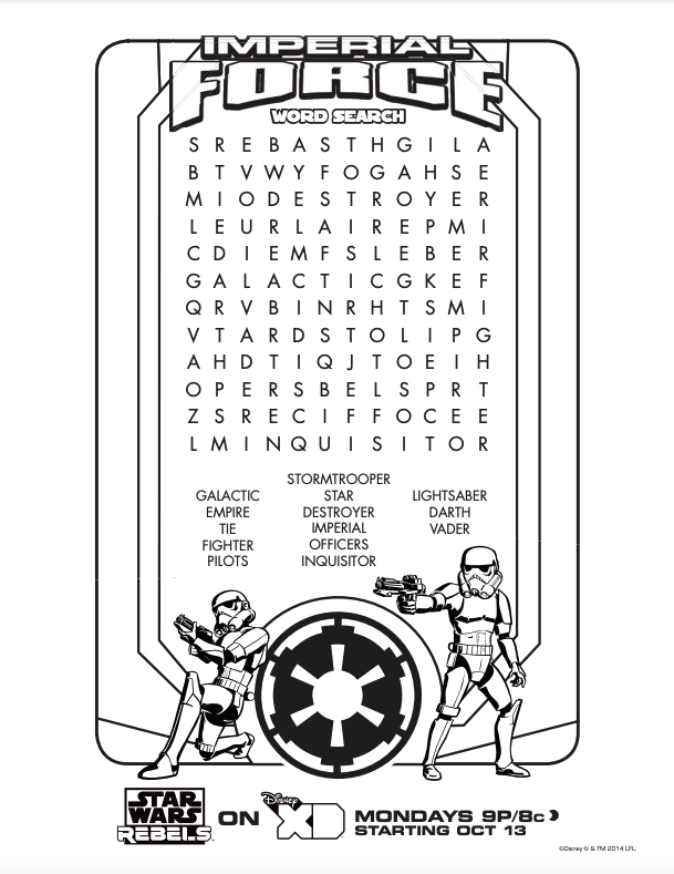 Star wars rebels coloring pages