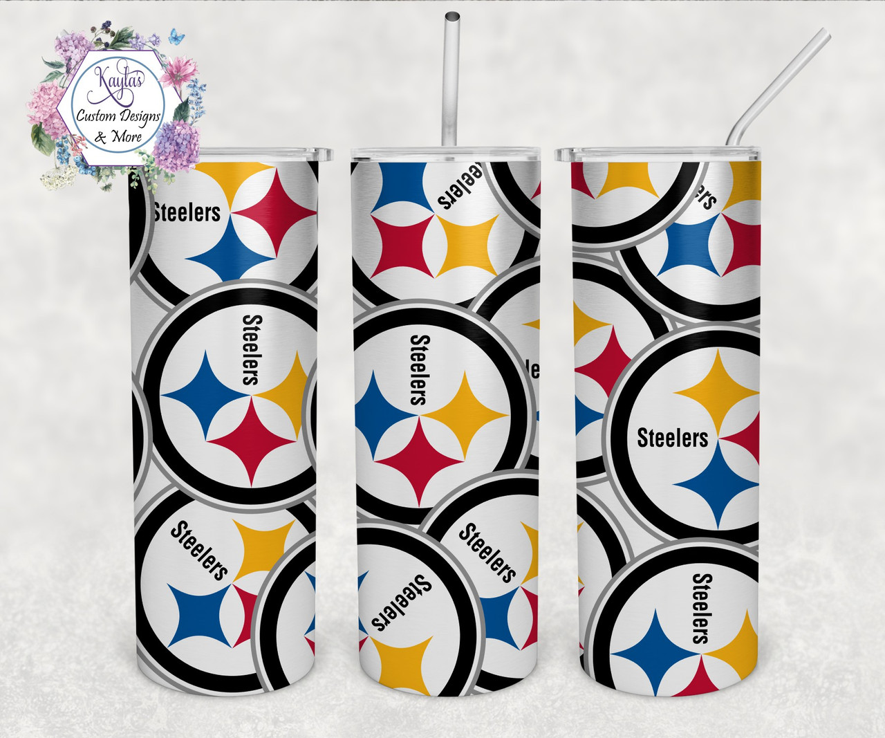 Pittsburgh steelers burst tumbler template digital download