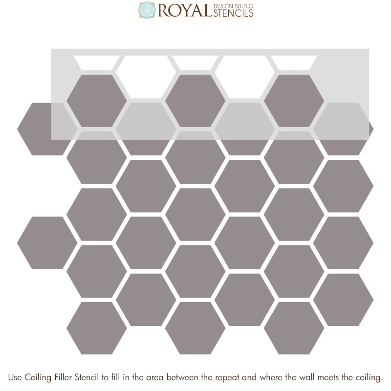 Allover wall stencils honeyb stencils