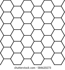 Honeyb hexagon template background vector stock vector royalty free