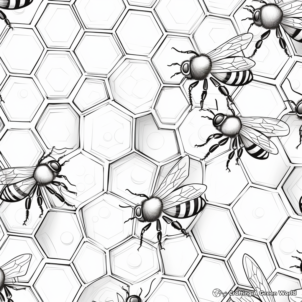Honeyb coloring pages