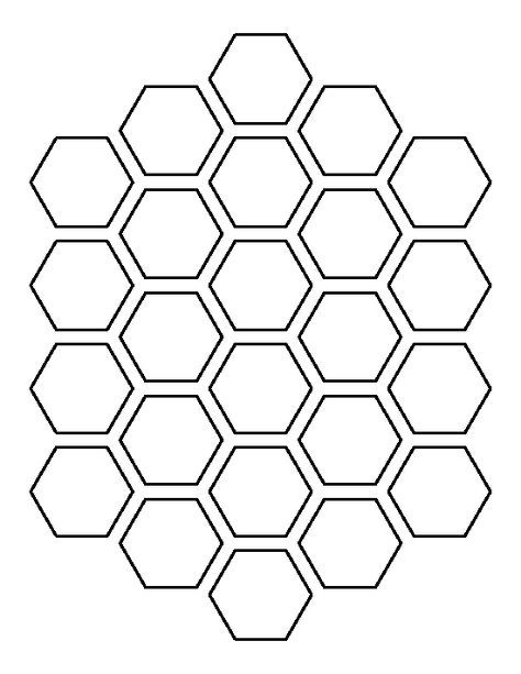 Honeyb pattern use the printable outline for crafts creating stencils scrapbooking and more free pdf temâ stencils printables honeyb pattern stencils