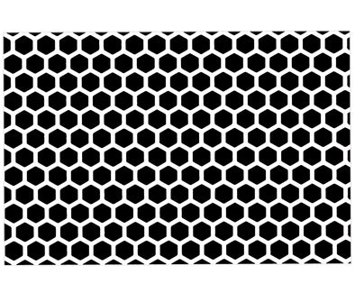 Honeyb pattern vinyl painting stencil high quality â one