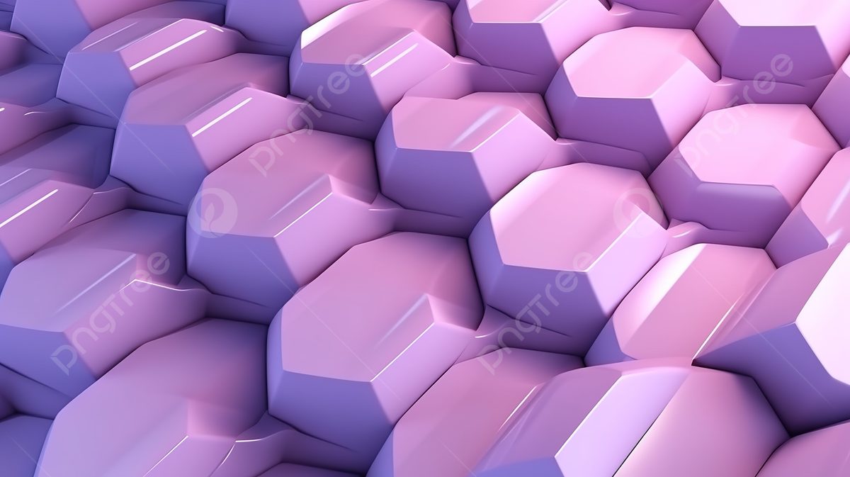 Honeyb patterned abstract background pastel purple d product display on a geometric template platform minimal scene purple podium d stand background image and wallpaper for free download