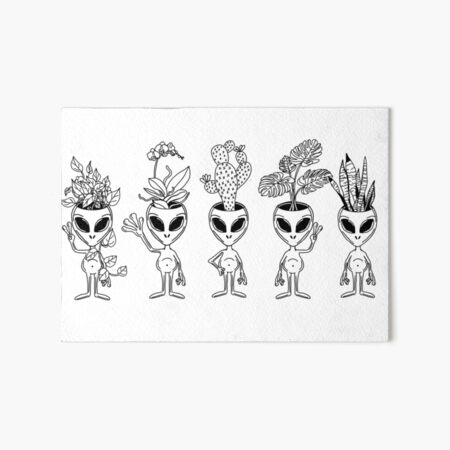 Phyll friends art board print for sale by cosmos chlorophyll