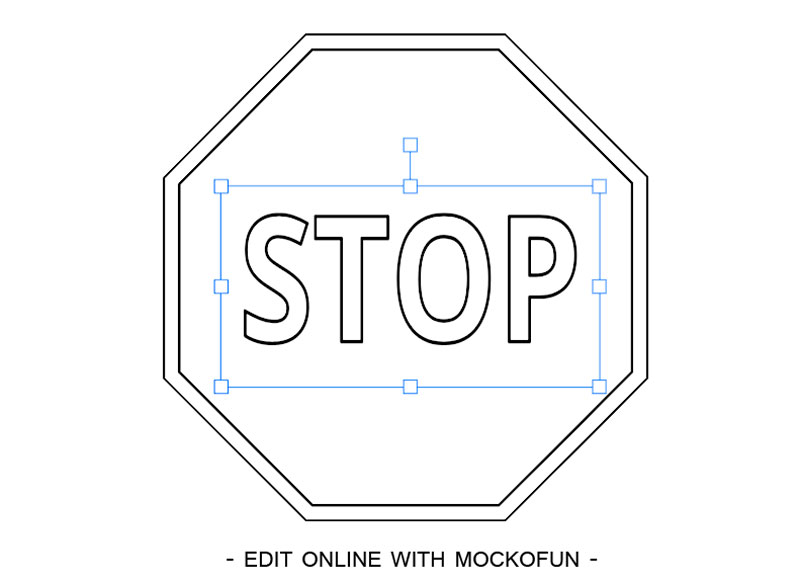 Free stop sign