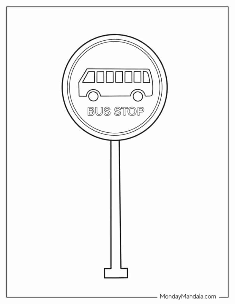 School bus coloring pages free pdf printables