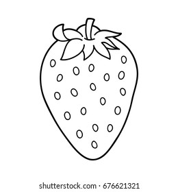 Thousand coloring page strawberries royalty