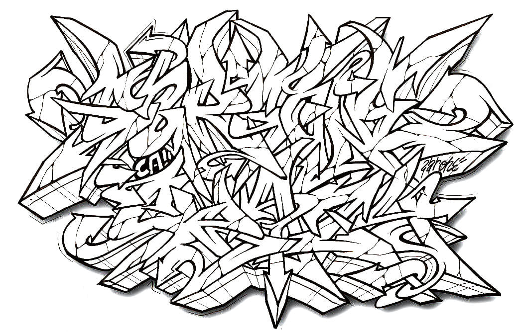 Graffiti coloring pages best printable coloring pages