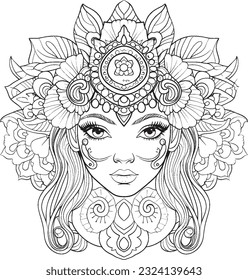 Free mandala coloring pages stock photos