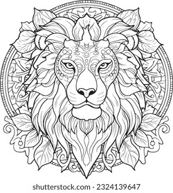 Free mandala coloring pages stock photos