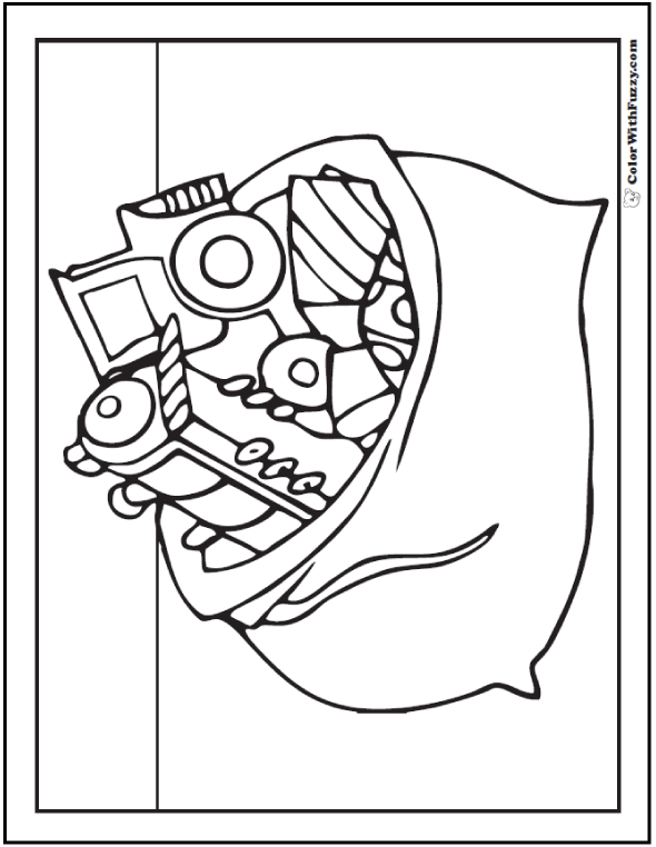 Free christmas coloring sheets