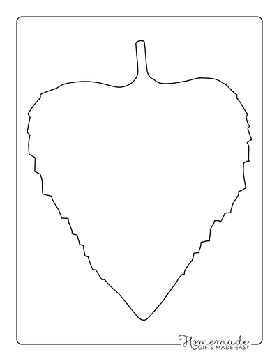 Free leaf templates