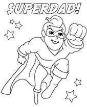 Print fathers day coloring sheets pages