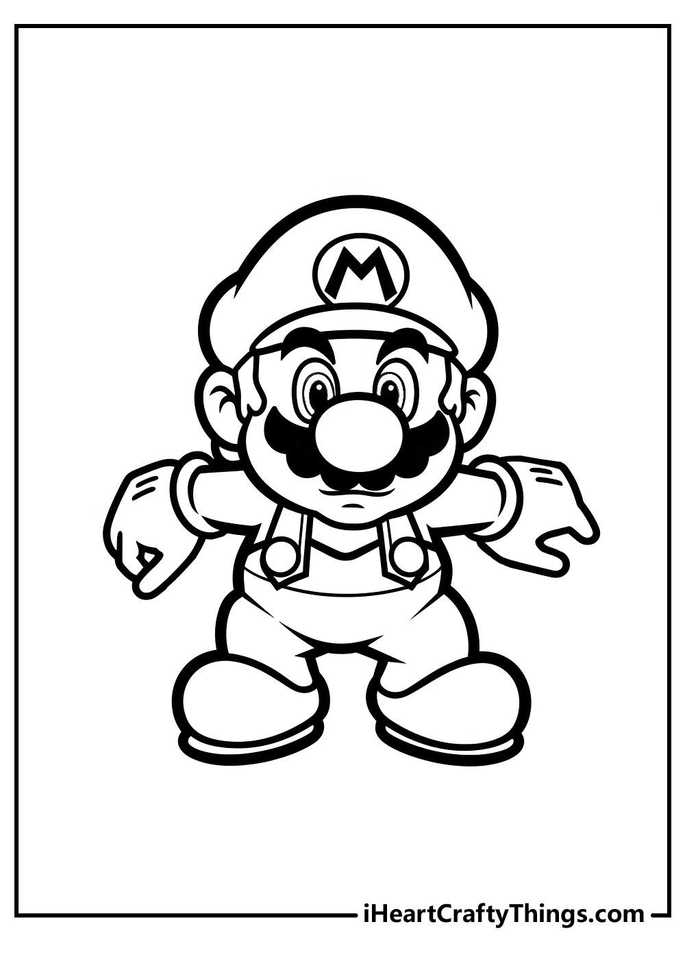 Super mario bros coloring pages free printables