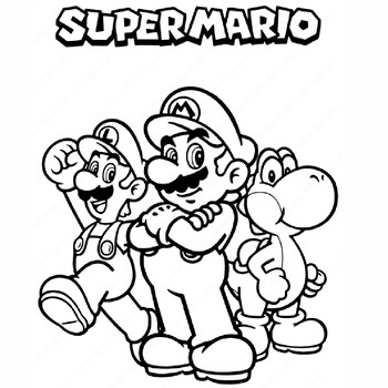 Super mario coloring pages printable super mario coloring pages for kids
