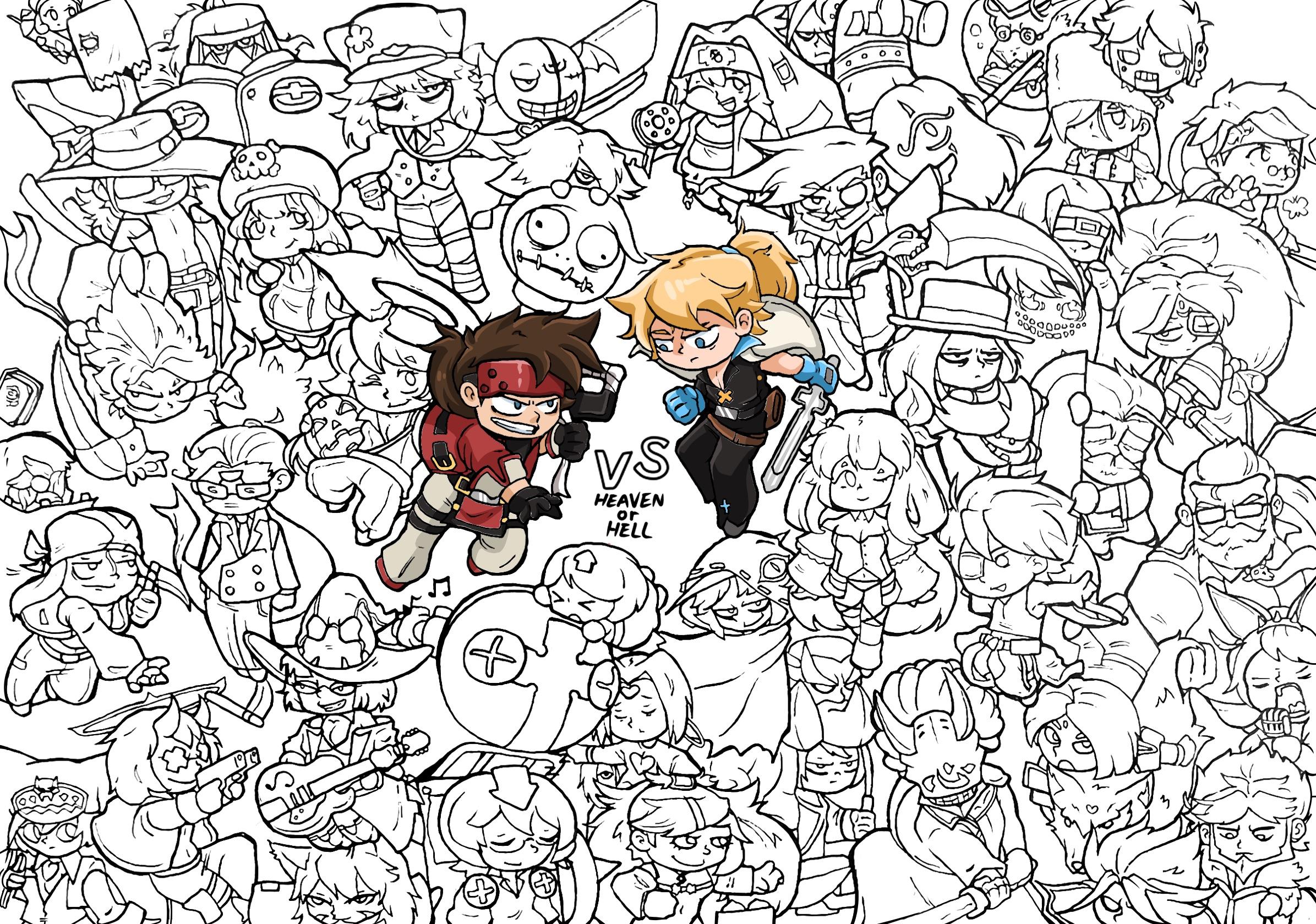 Oc finally finished rguiltygear