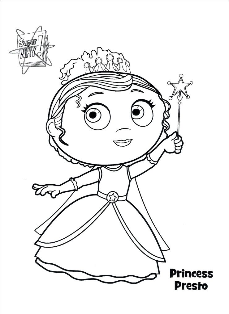 Super why coloring pages princess coloring pages super coloring pages super why