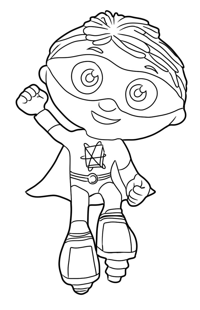 Super why coloring pages pdf free download