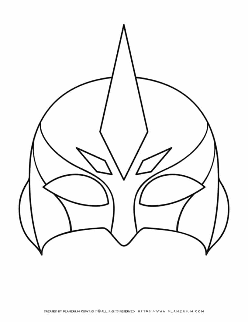 Superhero mask