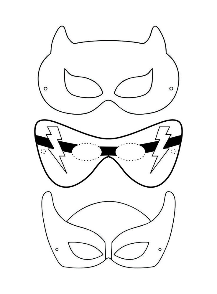 Super hero mask template printable superhero mask template superhero masks mask template printable