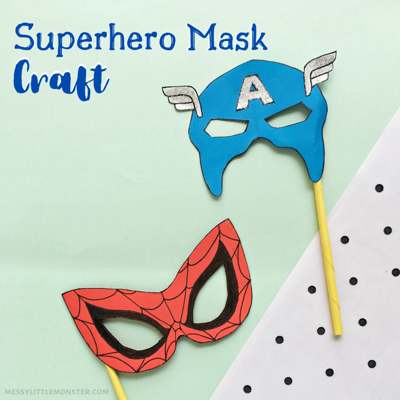 Superhero mask craft