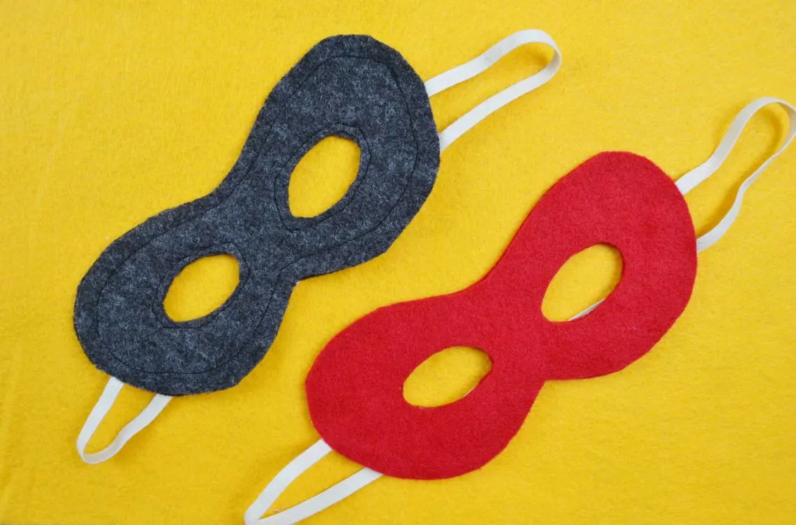 Free super hero mask template and easy tutorial â mary martha mama