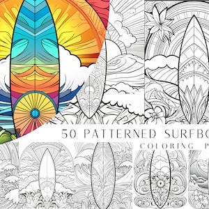Surfboard coloring