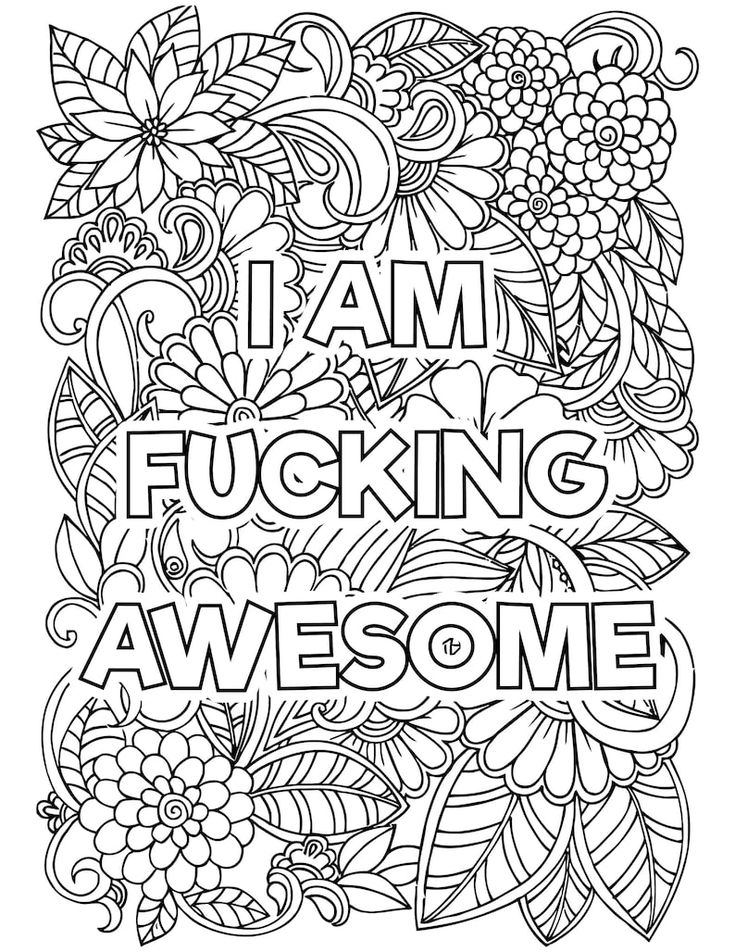 Adult curse words coloring pages adult coloring pages printable swear word coloring pages adult coloring pages printable download