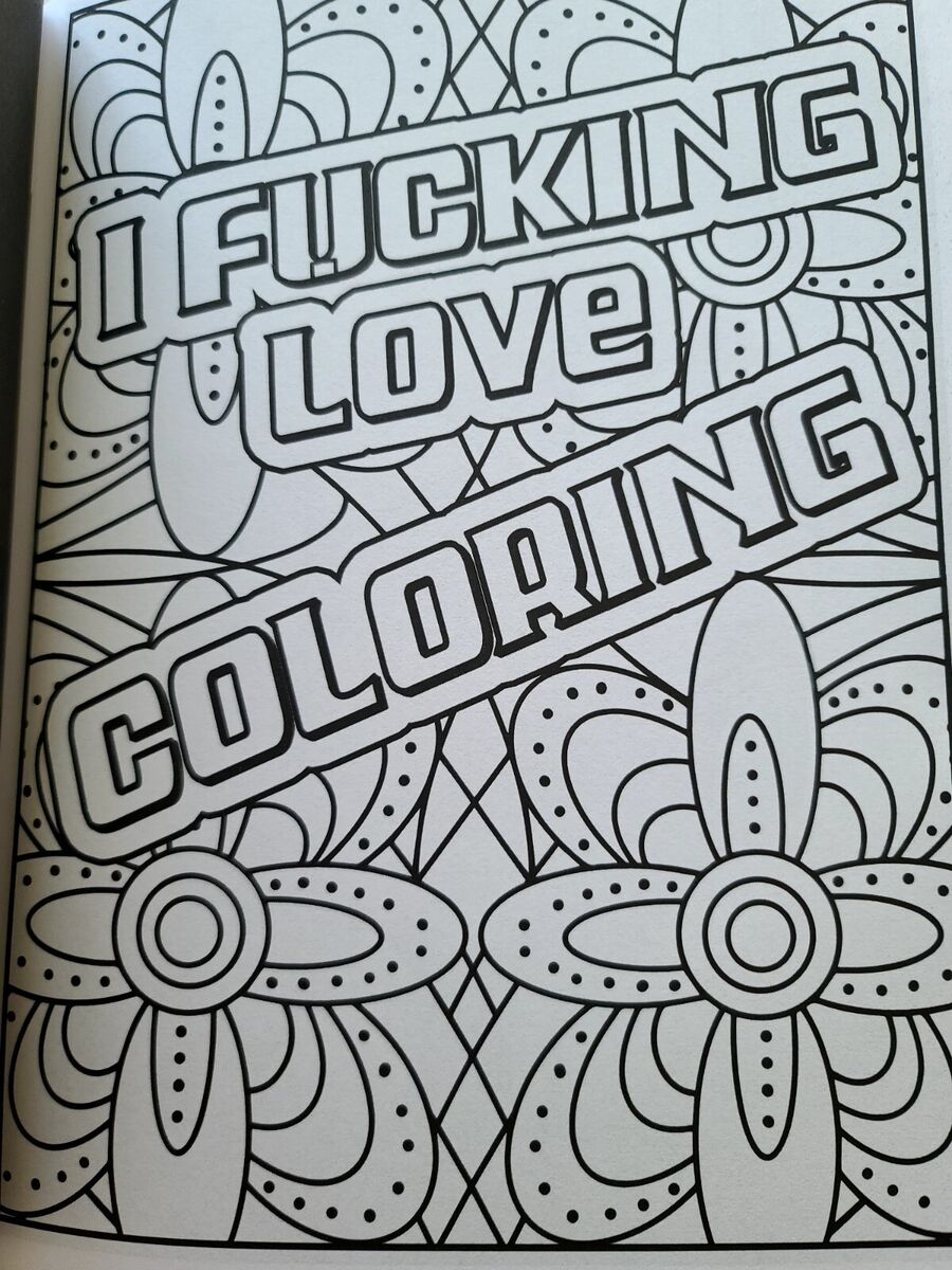 Fuck this shit coloring book a motovational swear word coloring book