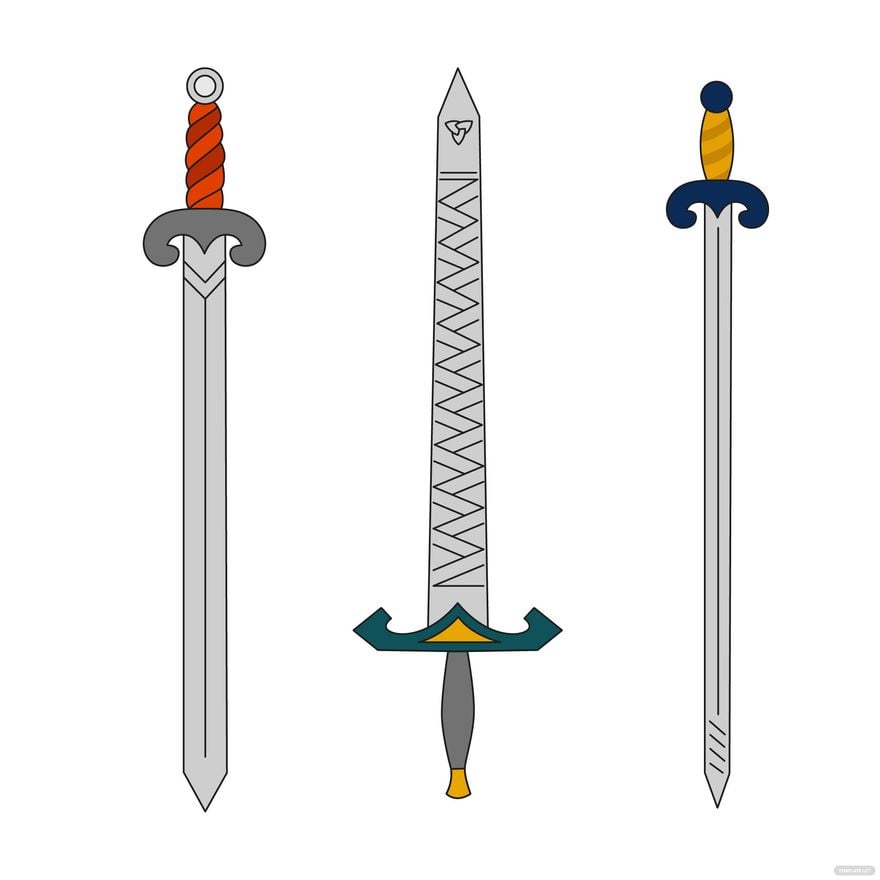 Free celtic sword vector