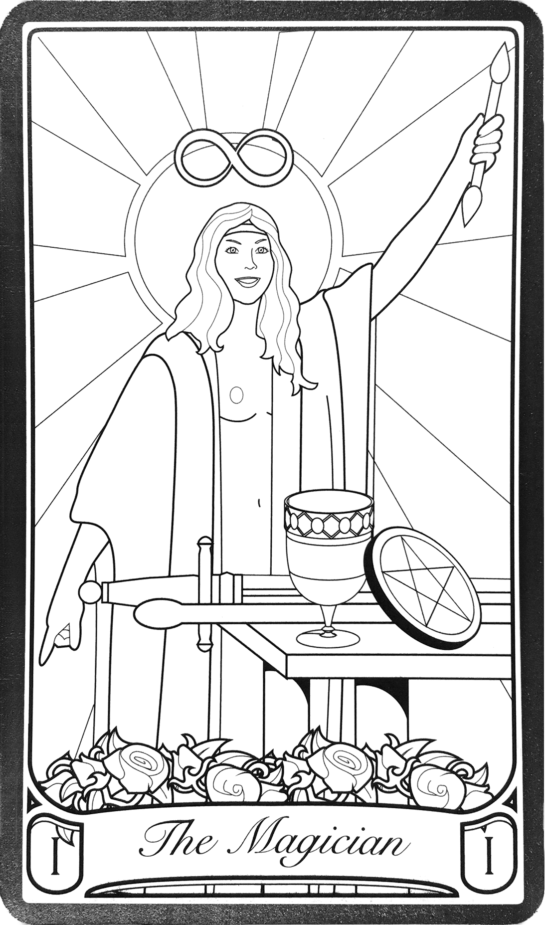 Color your own tarot