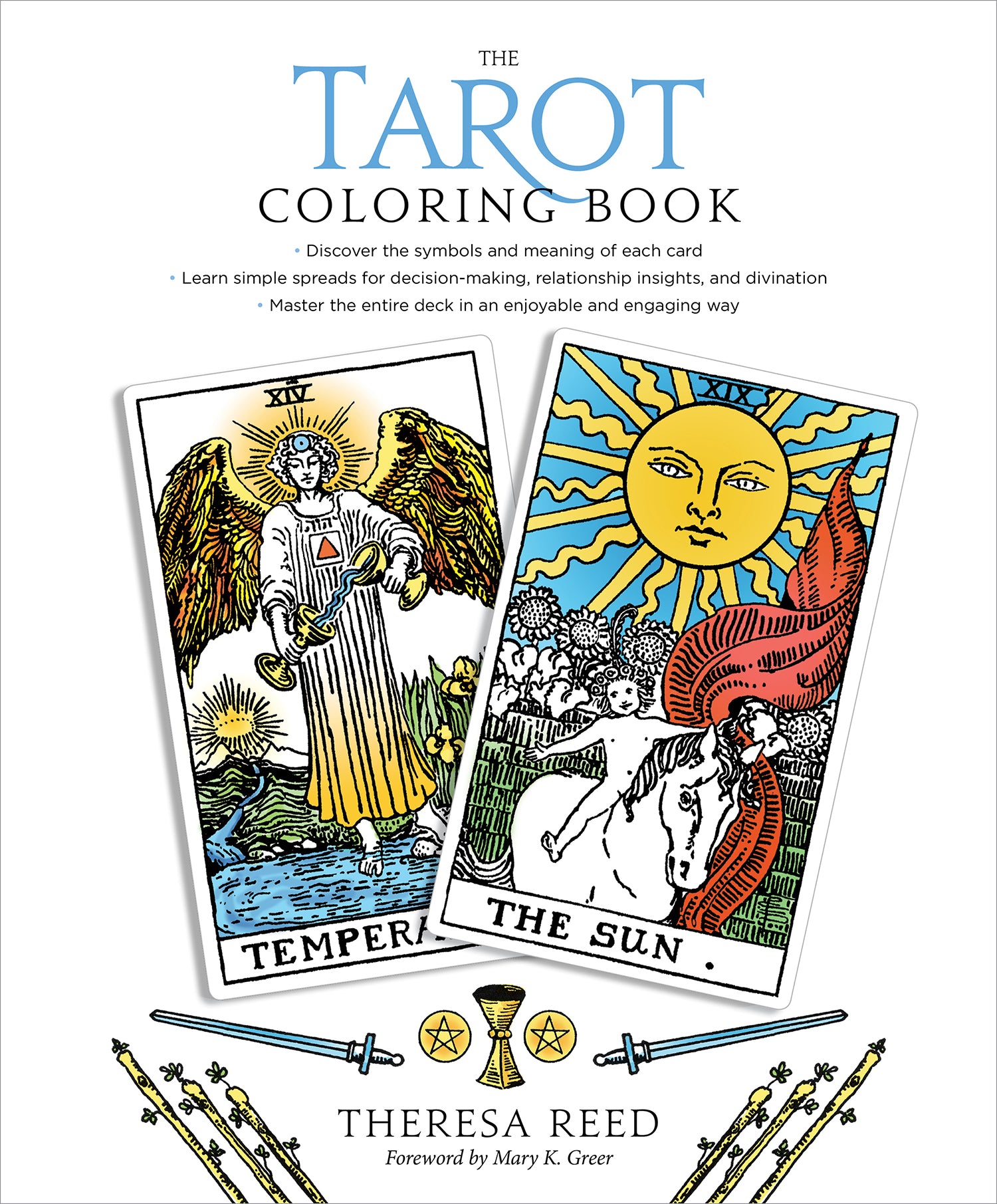 The tarot coloring book â sounds true